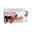 Fetish Fantasy Series Vibrating Hollow Strap-On with Balls