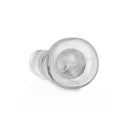 Realrock Crystal Clear Curvy Dildo Or Butt Plug