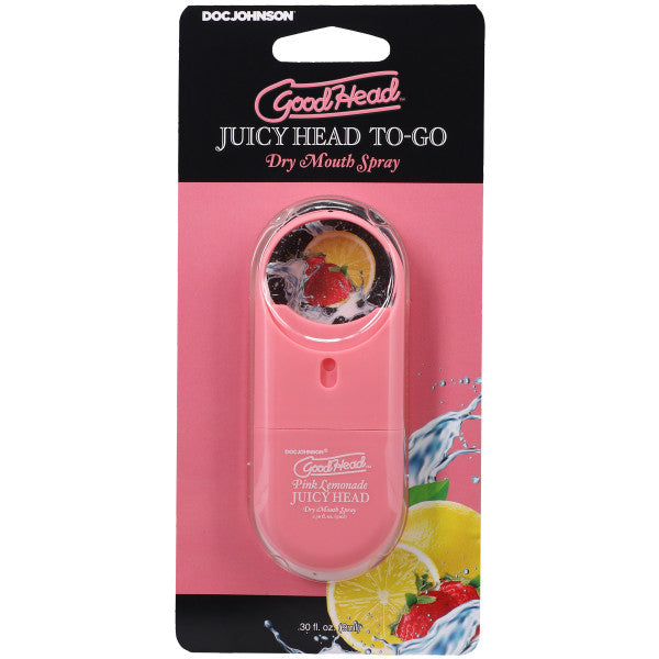 Goodhead Juicy Head Dry Mouth Spray To-Go Pink Lemonade