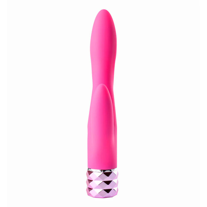 Maia Victoria Crystal Gems Vibrator Neon Pink