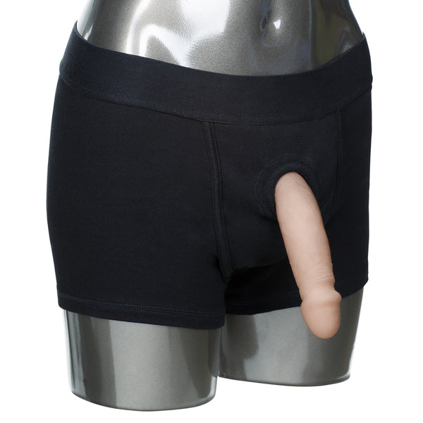 Packer Gear Black Boxer Brief Harness L/XL
