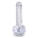 King Cock Clear Cock With Balls