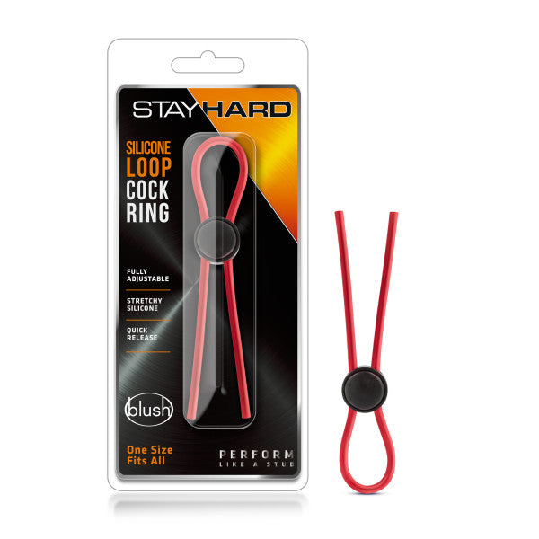 Stay Hard Silicone Loop Cock Ring
