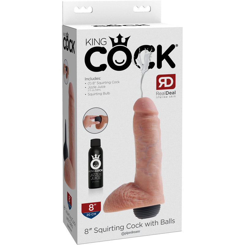 King Cock Squirting Cock With Balls