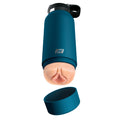 Pdx Plus Fuck Flask Private Pleaser Discreet Stroker Blue Bottle