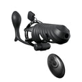 Fantasy C-Ringz Vibrating Cock Blocker With Ass-Gasm Plug