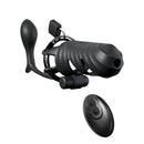 Fantasy C-Ringz Vibrating Cock Blocker With Ass-Gasm Plug