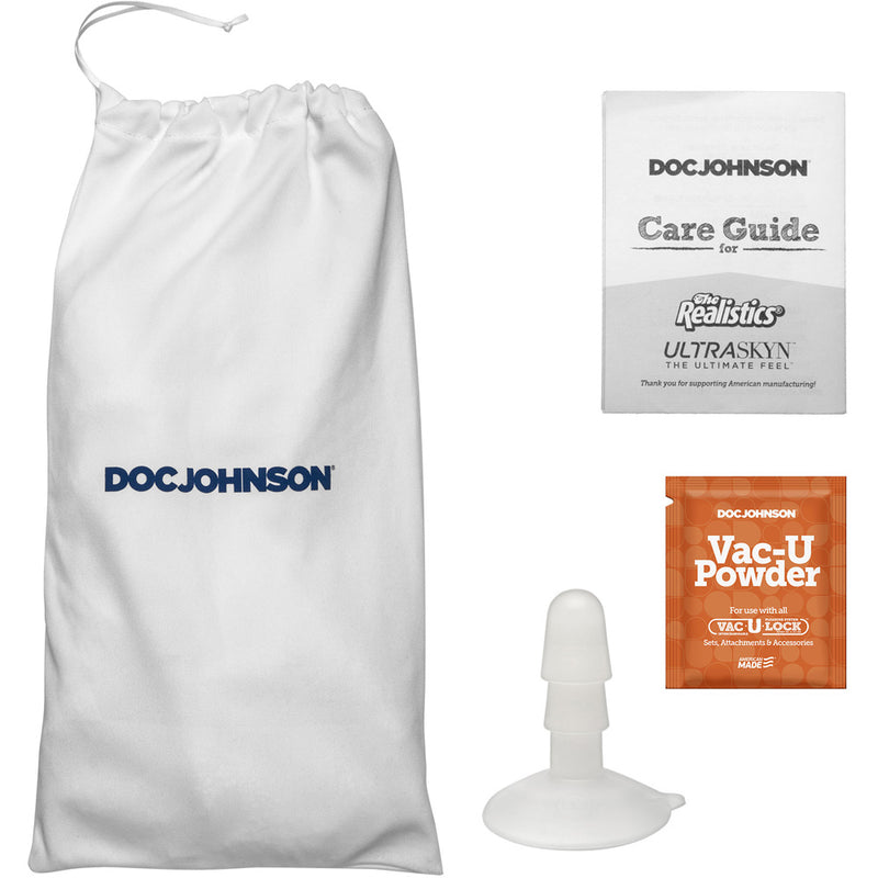 Signature Cocks Jason Luv Ultraskyn Cock with Removable Vac-U-Lock Suction Cup