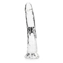 Realrock Crystal Clear Slim Dildo