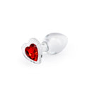 Crystal Desires Red Heart
