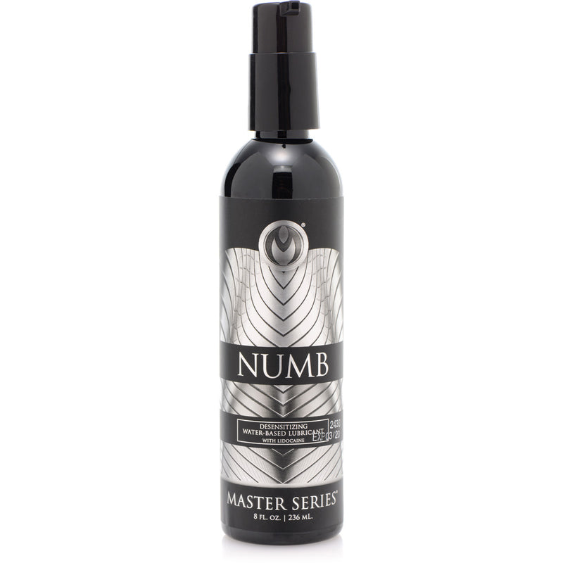 Master Series Numb Desensitizing Lubricant With Lidocaine