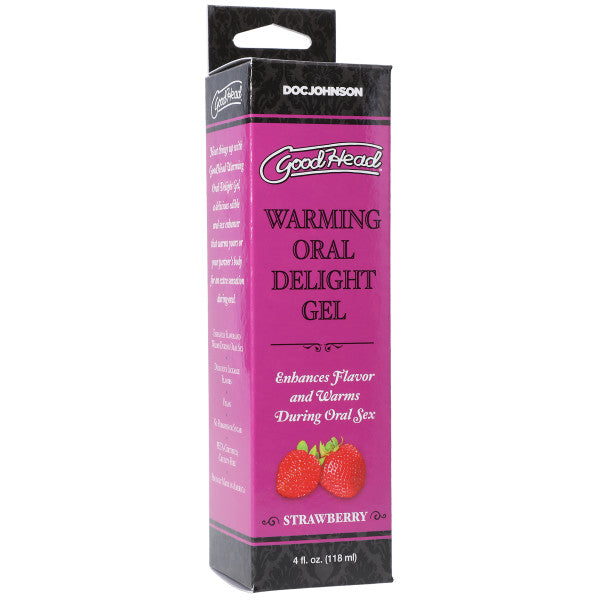 Goodhead Warming Oral Delight Gel Strawberry