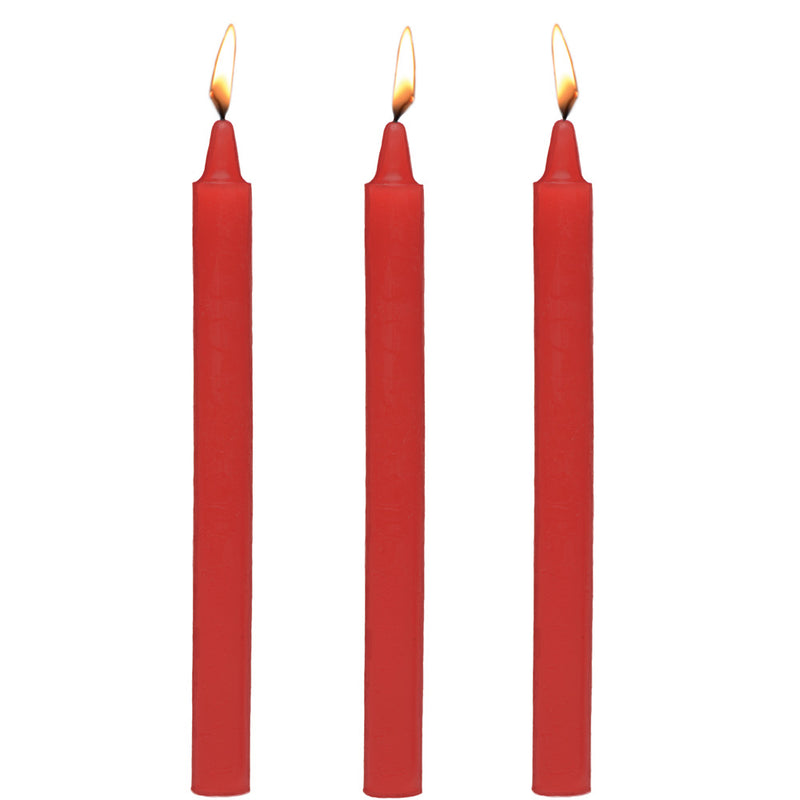 Master Series Fire Sticks Fetish Drip Candles Set Of 3