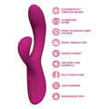 Blush Quinn Rabbit Vibrator
