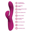 Blush Quinn Rabbit Vibrator