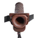 Fetish Fantasy Hollow Squirting Strap-On With Balls