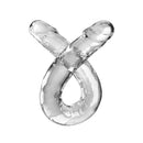King Cock 18" Double Dildo Clear