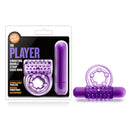 Play With Me The Player Vibrating Double Strap Cockring