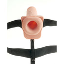 Fetish Fantasy Hollow Rechargeable Strap-On With Balls