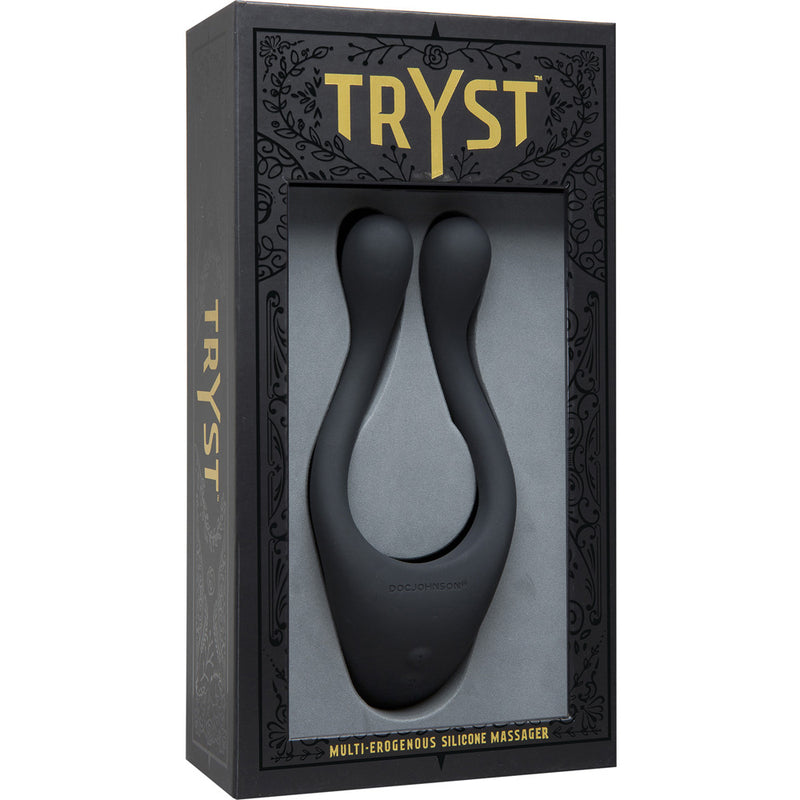 Tryst Multi Erogenous Zone Massager Black