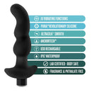 Anal Adventures Platinum Silicone Vibrating Prostate Massager 03