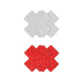 Pretty Pasties Glitter Cross