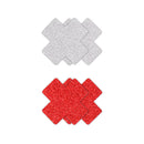 Pretty Pasties Glitter Cross
