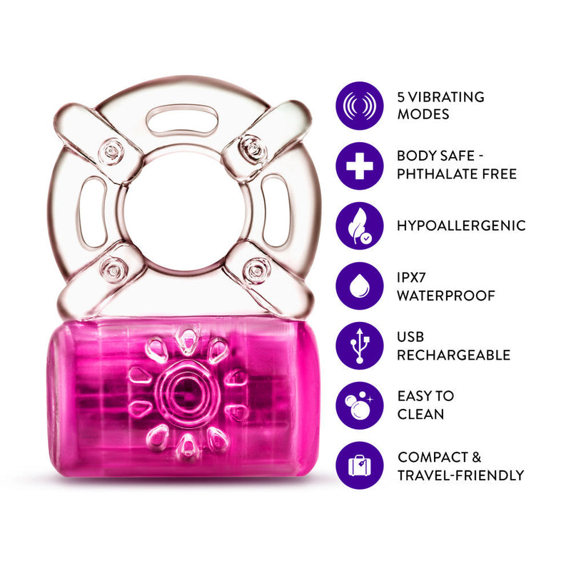 Play With Me Pleaser Rechargeable C-Ring