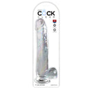 King Cock Clear With Balls