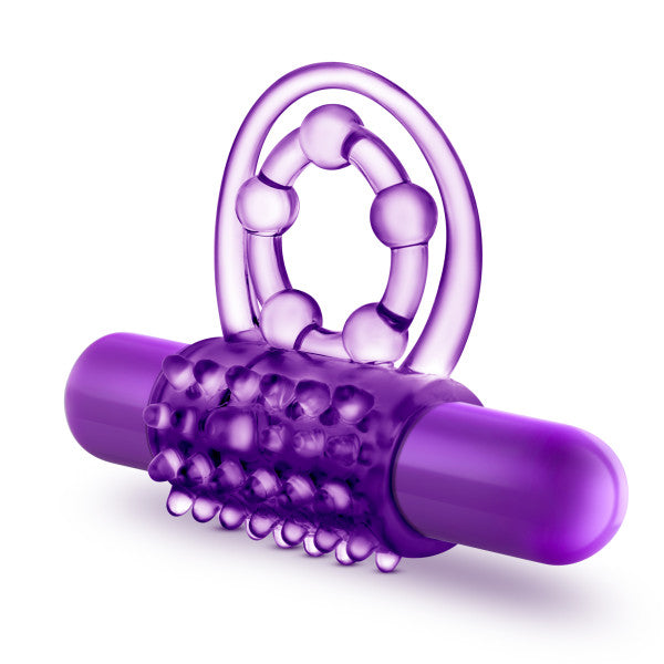 Play With Me The Player Vibrating Double Strap Cockring