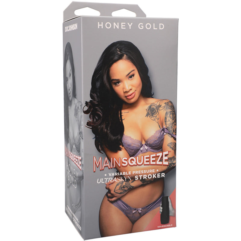 Main Squeeze Honey Gold Ultraskyn Stroker Pussy