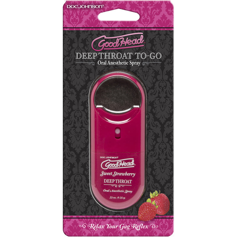 Goodhead Deep Throat Spray Sweet Strawberry