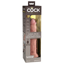 King Cock Elite Dual Density Vibe Silicone Cock