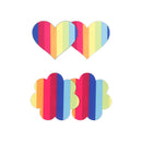 Pretty Pasties Pride Heart & Flower 2 Pair