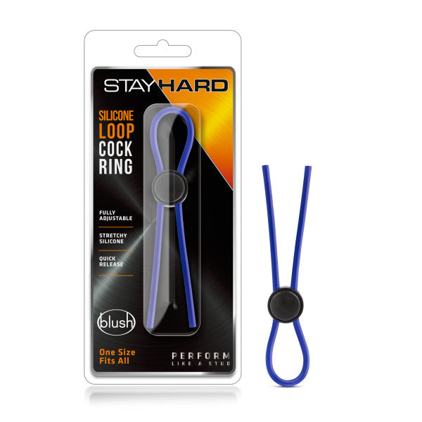 Stay Hard Silicone Loop Cock Ring