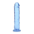 Realrock Crystal Clear Straight Realistic Dildo With Suction Cup
