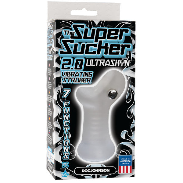 The Super Sucker 2.0 ULTRASKYN Vibrating Stroker