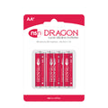 Dragon 4 Pack Alkaline AA