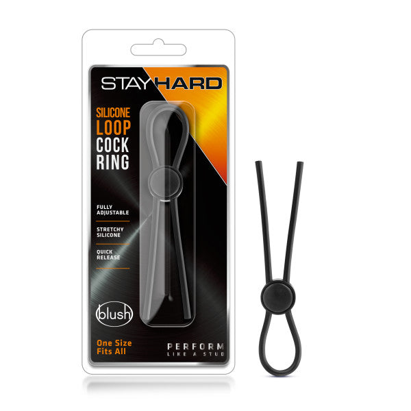 Stay Hard Silicone Loop Cock Ring