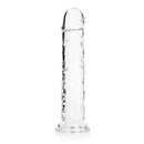 Realrock Crystal Clear Straight Realistic Dildo With Suction Cup
