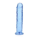 Realrock Crystal Clear Straight Realistic Dildo With Suction Cup