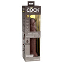 King Cock Elite Dual Density Vibe Silicone Cock