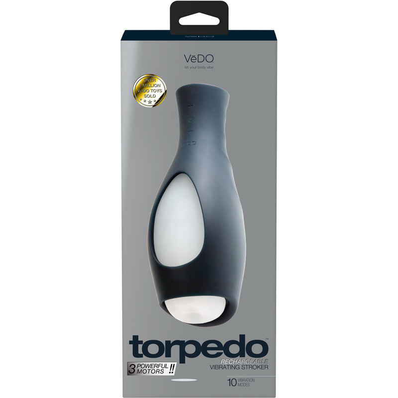 Torpedo Rechargeable Vibrating Stroker