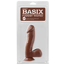 Basix Rubber Works Dong with Suction Cup
