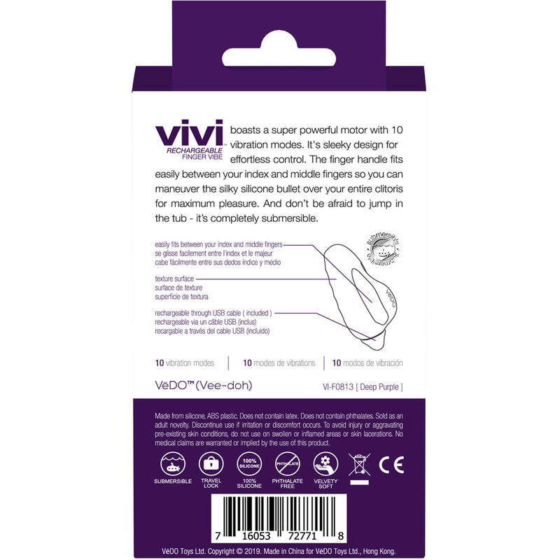 Vivi Rechargeable Finger Vibe