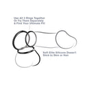 Fantasy C-Ringz Silicone 3-Ring Stamina Set