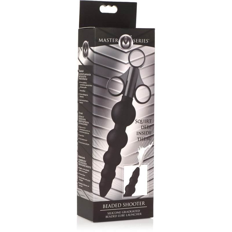 Master Series Silicone Graduated Beads Lubricant Launcher