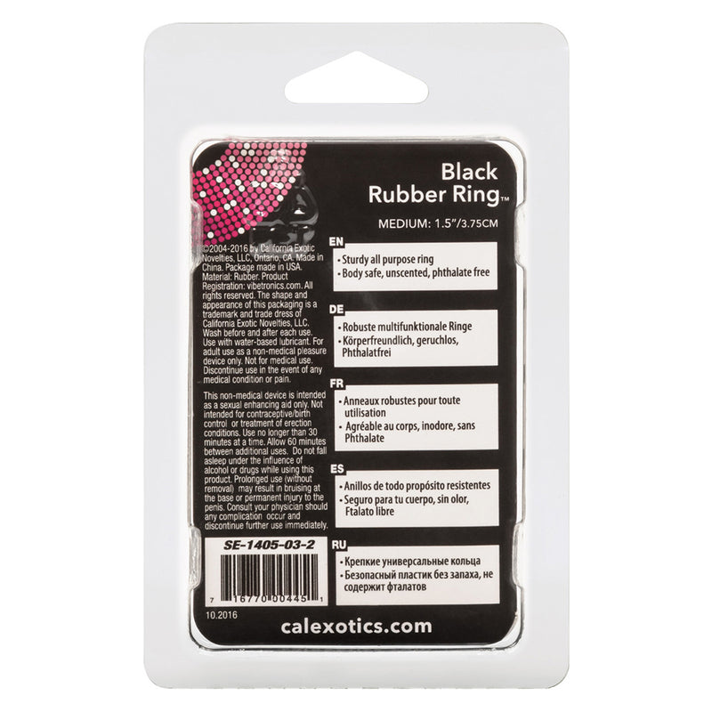 Black Rubber Ring