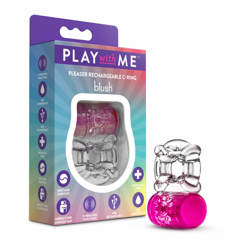 Play With Me Pleaser Rechargeable C-Ring