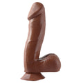 Basix Rubber Works Dong with Suction Cup
